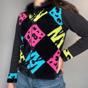 Animal Printed Cardigan